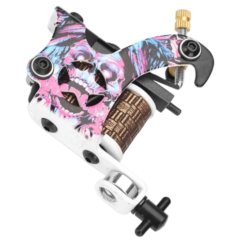 Healeved Máquina de Tatuar Bobina Profesional de Hierro con Diseño de Pentagonal Equipo Portátil para Tatuajes Suministro Duradero para Línea y Sombreado para Artistas y Regalos de Tatuaje