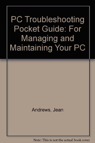 PC Troubleshooting Pocket Guide, Third Edition 0619186208 Book Cover