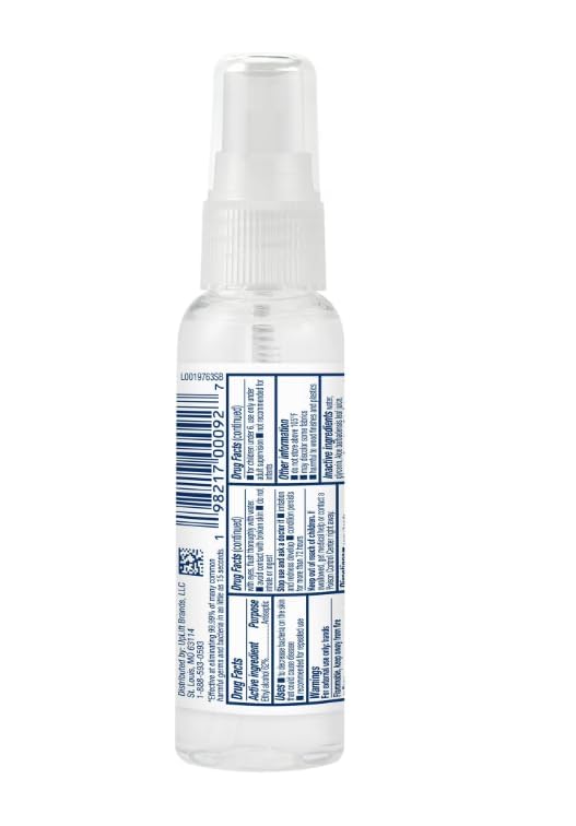 NEW GA-RM Hand Sanitizer Spray, Plant Based Alcohol, Hypoallergenic, Lavender Scent, 2 fl oz(1pack) image 2