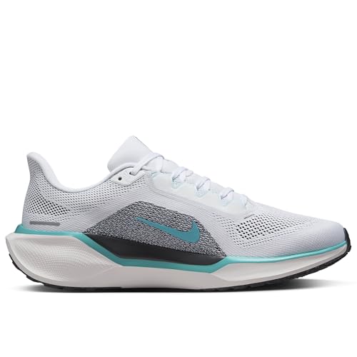Nike Nike Pegasus 41 Men's Road Running Shoes (FD2722-103, White/Dusty Cactus/Glacier Blue/Black) Size 11.5