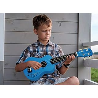 Click N’ Play Ukulélé soprano en bois pour enfants, instrument de musique éducatif, instrument à cordes de musique… - Les Beatles, Paul McCartney, John Lennon, RIngo Starr, George Harrison Click N' Play Ukulélé soprano en bois pour enfants, instrument de musique éducatif, instrument à cordes de musique… – Image 5