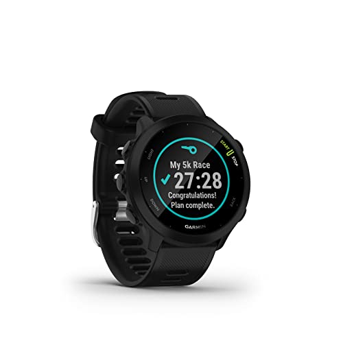 Image of GARMIN Forerunner 55, GPS Running Watch with Daily Suggested Workouts, Up to 2 Weeks of Battery Life (Black)