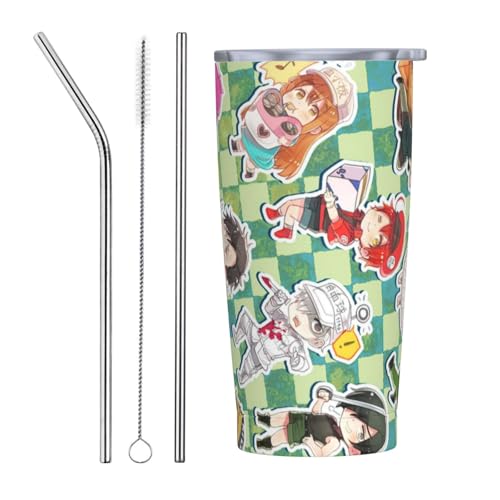 For ͂炭זEi29j Xg[&Xg[uVt }OJbv R[q[Jbv 600ML RrjJbv ^u[ XeX ۗ ۉ ԗp Wt ^  e Straw Three-piece Set
