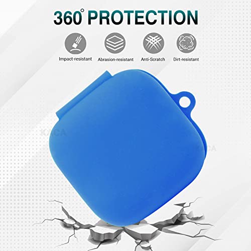 Image of KACA Basic Case for Oppo Enco W51 (Silicone Sky Blue)