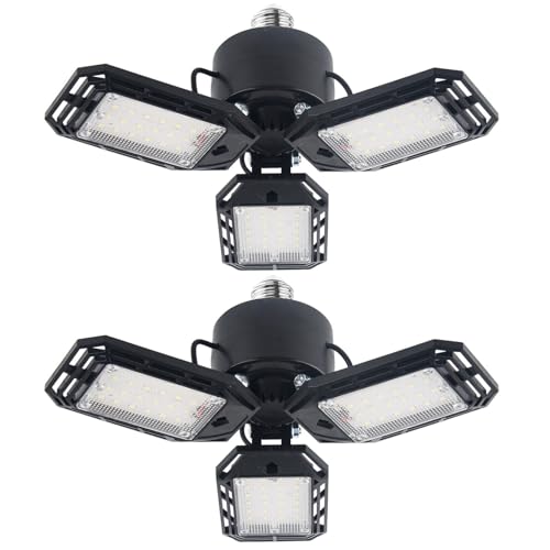 Plafonniers de garage à LED E27 réglables pour éclairage d'atelier - 3