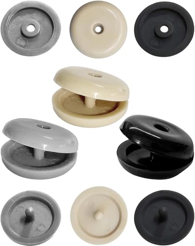 12 Sets Universal Fit Seatbelt Stopper Kit - Snap-on Seat Belt Button Stop - Safety Belt Buckle Stopper Button Prevent Safety Belt Clip Buckle from Sliding Down( 3 Colors×4Pcs)