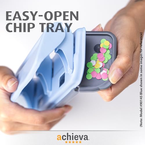 Achieva Blue 3-Hole Punch, 12 Sheet Capacity