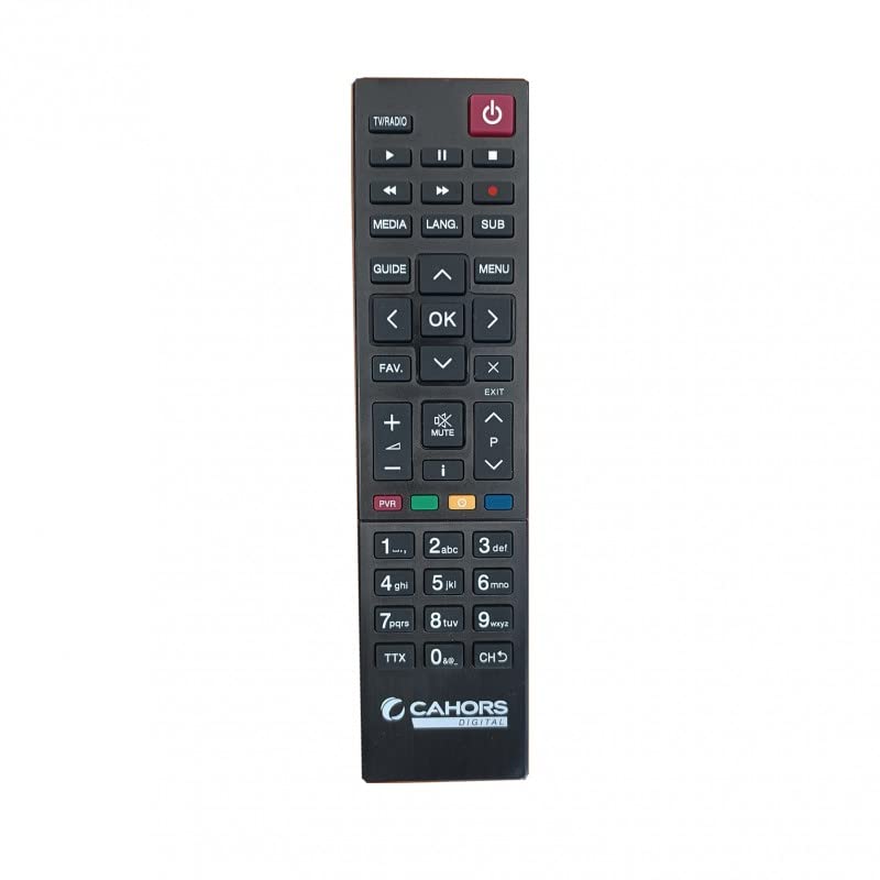 CAHORS TVS8100HD FTA Remote Control/Compatible with TEOX VEOX