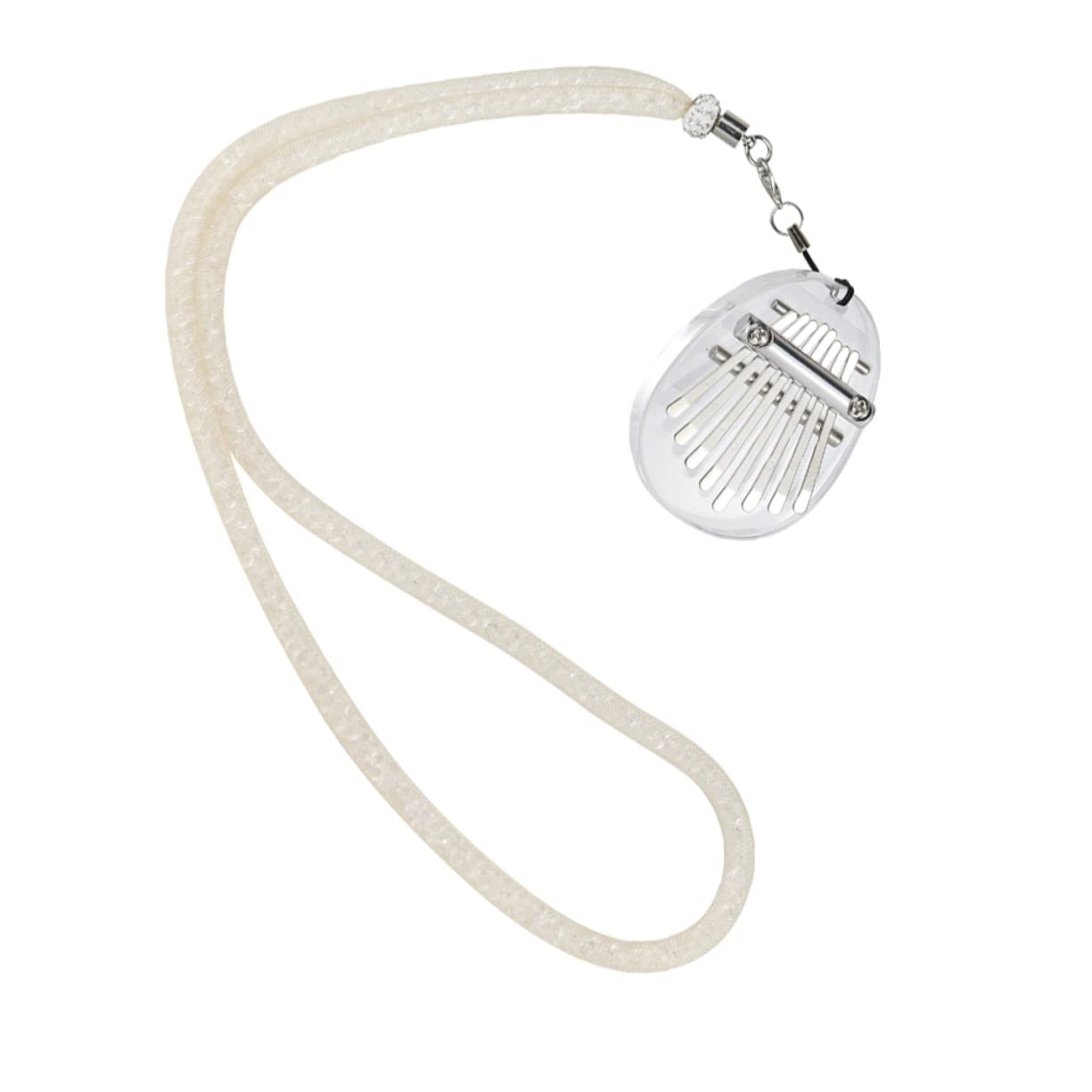 LIFKOME 1Set Transparent Thumb Piano Key Lightweight Finger Piano for Easy Carrying Musical Instrument for Beginners Beautiful