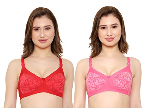Image of Women Net Non-Padded Wire Free Regular Bra