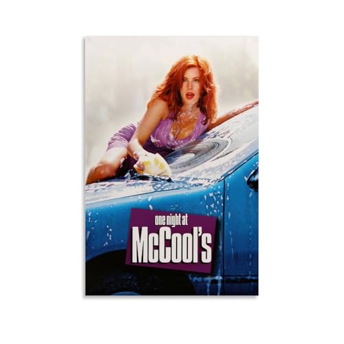 URAUIH Póster de película One Night at McCool's para dormitorio, sala de estar, pared, 20 x 30 cm, estilo sin marco
