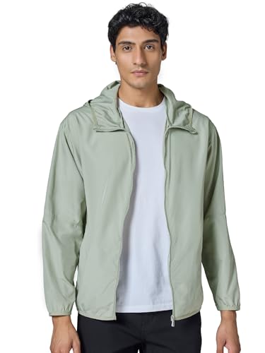 Image of XYXX Men's UV Protection SunScreen Parka Jacket | Sun & Pollution Protection Clothing | Lightweight and Quick Dry with UPF 50+ Protection for Outdoors