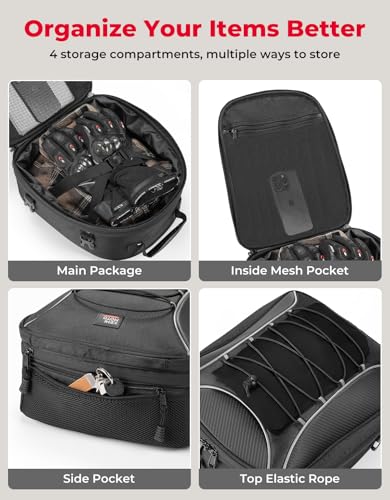 Image of KEMIMOTO Motorcycle Tail Bag
