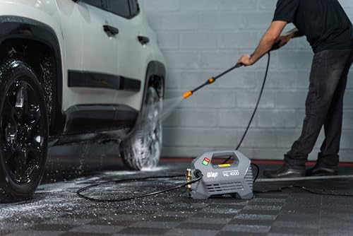 WAP Lavadora de Alta Pressão Profissional WL 4000, 420L/h, com Agulha Desobstruidora e Motor de Indu