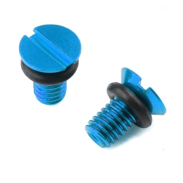 ATV&UTV Replace Parts & Accessories for Zeta Front Fork Air Valve Cap Screws WP Husqvarna Blue Mod-BBM45-FV12756