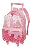 Mochila de Rodinhas Com Alças Pack Me Gelato Pacific