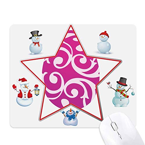 Tapis de souris violet oeufs de pâques pour bureau et gaming