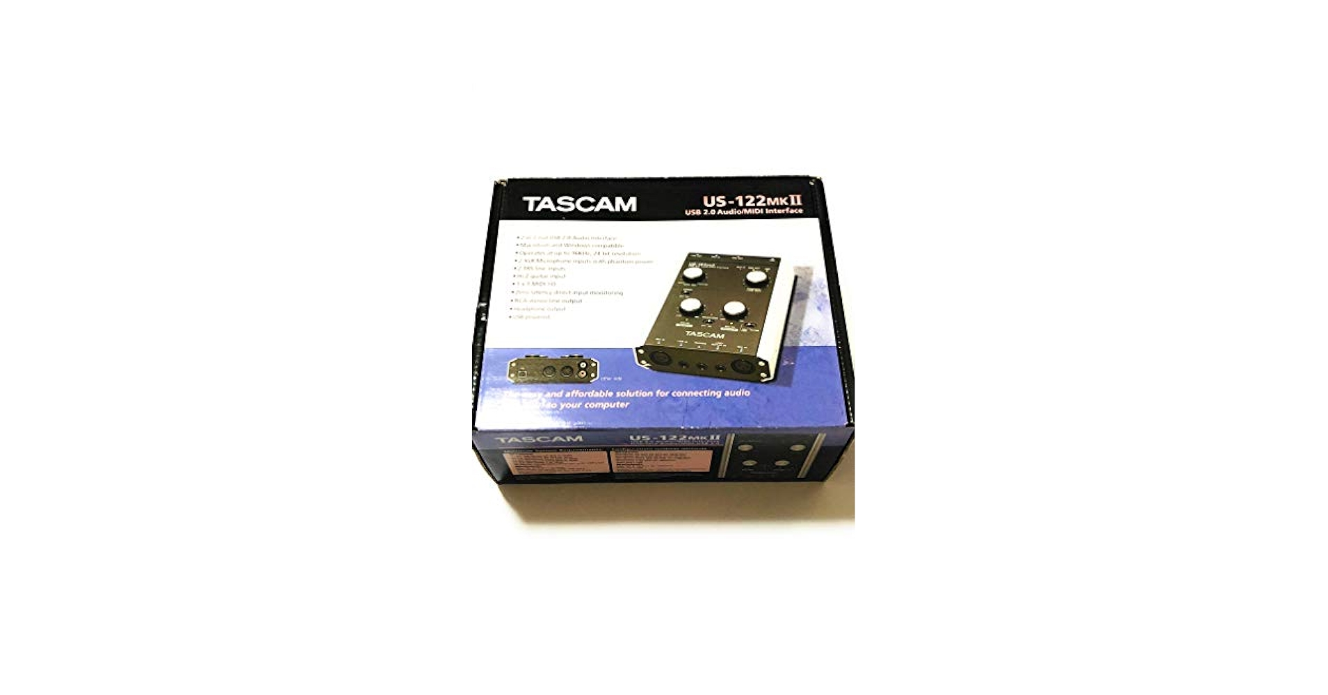 新品　TASCAM US-122MKII US-122MKII | Bus-powered USB 2.0 audio interface | TASCAM
