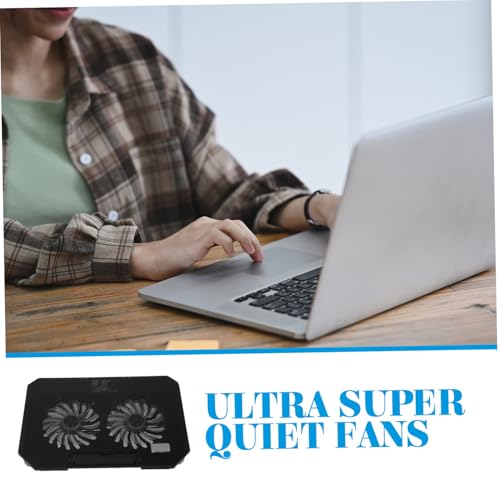 Base ajustable para portátil con ventilador de refrigeración miniatura 6