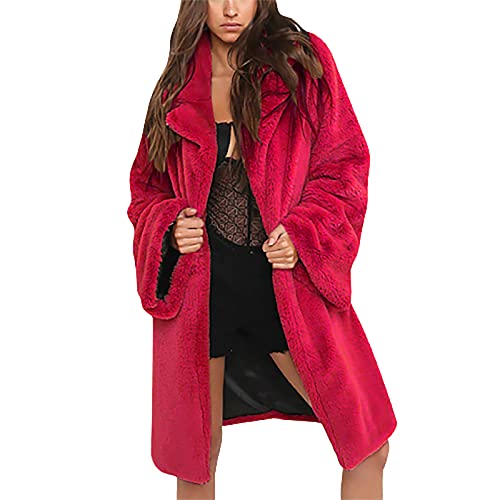 Casaco acolchoado de lã de cordeiro Gola Lapela para Outono Inverno Sobretudo Jaqueta Bomber Feminin