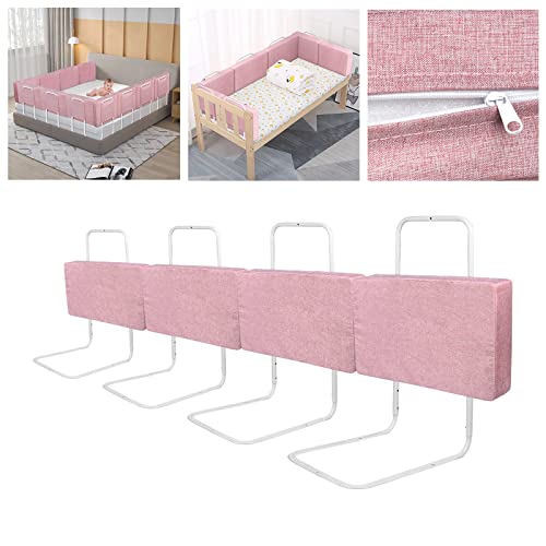 ACXIN 40-60 cm - Tube en acier réglable pour lit d'enfant, lit parental, barrière de lit pour enfant - Barrière de lit réglable en hauteur - Barrière...