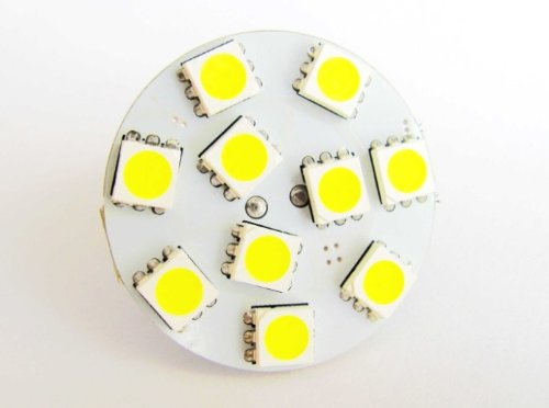 Green LongLife 5050119 LED Replacement Light Bulb Tower with 1156/1141 base 250 Lumens 12v or 24v Natural White