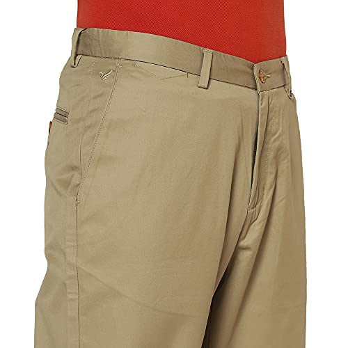 Image of Blackberrys Men's Cotton Slim Fit Casual Trousers