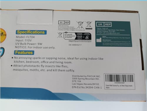 Faicuk FLT04 Plug In Fly Light Trap thumb #7