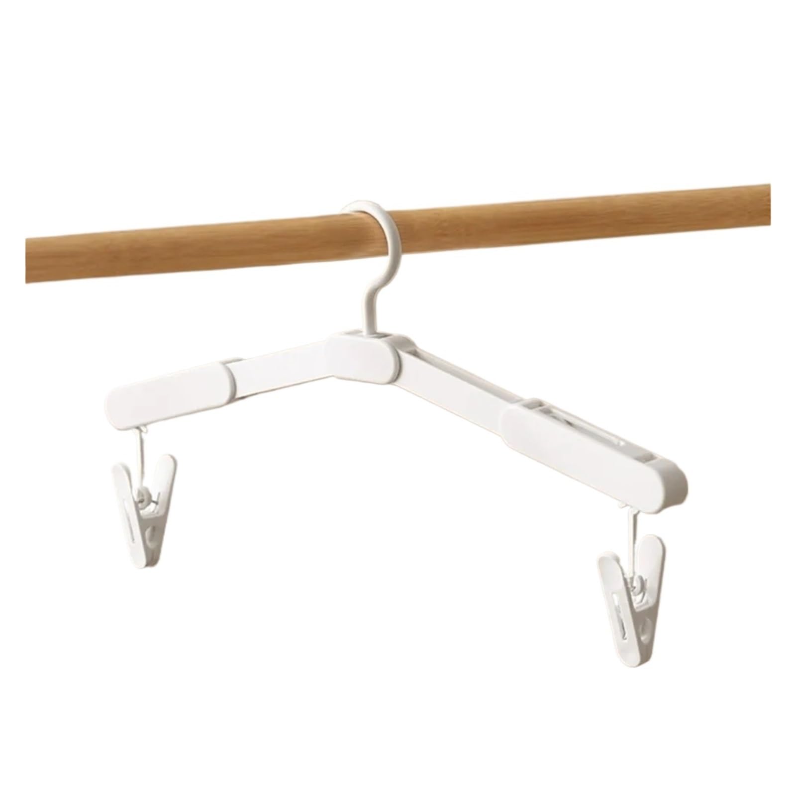 Travel Hangers Mini Size Foldable Clothes Hanger Expanded Non-Slip Travel Hangers Portable Space Saving