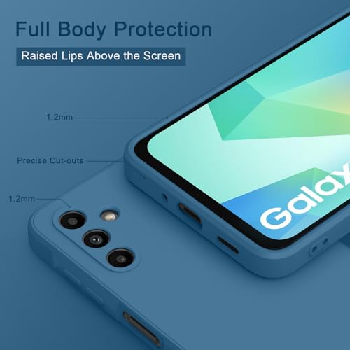 Coque Samsung A16 5G silicone avec doublure microfibre anti-rayures - 3