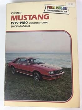 Paperback Mustang, 1979-1982 shop manual: Includes Turbo Book