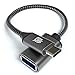 Produktbild JAMEGA  USB-C zu USB Adapter | USB Typ C 3.1 (Thunderbolt 3) zu USB 3.0 OTG Adapter Kabel kompatibel mit MacBook 2019/2018/2017, Samsung Galaxy, Huawei, MacBook Air/iPad Pro 2019/2018 UVM.