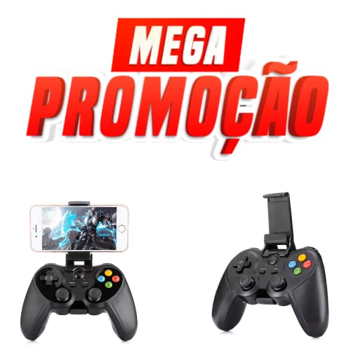 Controle Joystick Sem Fio Wireless Video Game Analógico Vibratório Dualshock Usb Ps3 Pc Notebook Cel