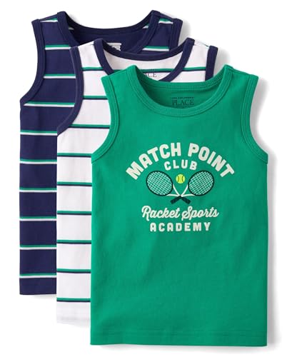 Image of The Children's Place Boys and Toddler Assorted Sleeveless Tank Tops