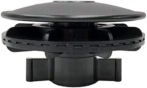 Vico Marine - Vico Marine Boat Vent II - Black- 4.5" W x 4.5" D x 2.5" - Quick and Easy Installation