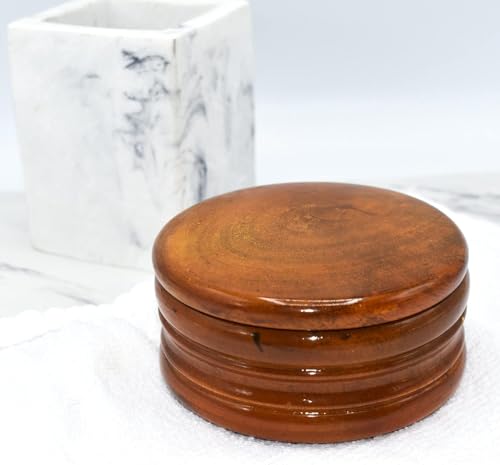 Parker Genuine Honey Mango Wood Shaving Soap Bowl
