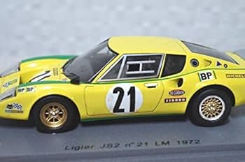 Amazon | スパーク Ligier JS2 n°21 LM 1972 1/43 ミニカー リジェ