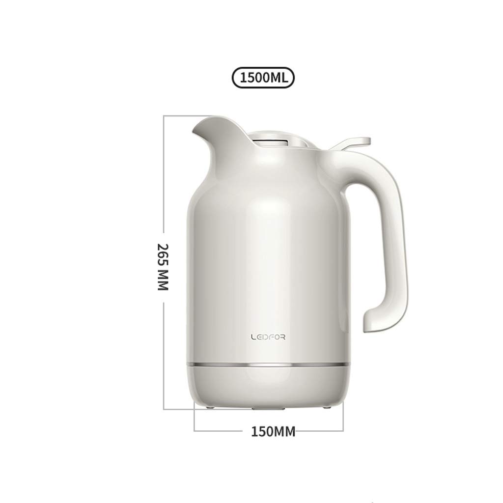 Termiczna karafka do kawy 1500 ml gorącej kawy/termos izolowany / 24-godzinna izolacja / 24-godzinny termos chłodzący (kolor: czerwony)