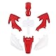 Aramox Verkleidungskit, Kunststoff Verkleidung Kotflügel Set Motorradzubehör Motorrad Bodykit Passend für CRF XR 50 CRF50 PIT BIKE