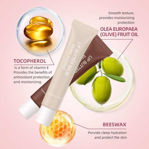Image of FeiCuiYun Summer Lip Butter Lip Balm, Ultra-Hydrating Natural Vegan Lip Balm, Sheer-Tinted Shine & Hydration, Soothes & Softens Dry Lips Skincare, Balsamo labial hidratante #1 Vanilla