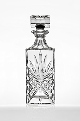 Whiskey Decanter For Scotch, Liquor, Vodka, Wine Or Bourbon - Irish Cut 750Ml #TOP3