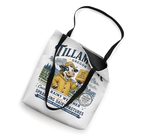 Tillamook Oregon Cheddar Cheese Capital - Bolsa Tote Vintage miniatura 2