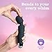 Vibrator Wand for Women by Oliver James | Discreet Quiet Vibrating Dildo with 20 Patterns and 8 Speeds for Sexual Pleasure | Water Resistant Adult Sex Toys for Woman and Clit Stimulator Vibrators