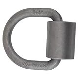 Anneaux d'arrimage de remorque : cet anneau de montage forgé robuste fournit un point d'ancrage pour les chaînes, les cordes, les laisses et les câbles.