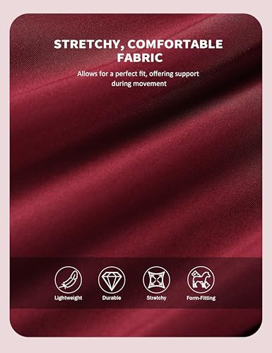 Protector de pecho para caballo borgoña talla M en tejido acolchado 4