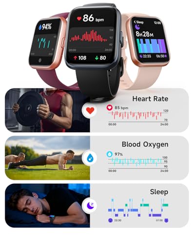 Smart Watch for Women, Answer/Make Calls, Alexa Built-in, 1.85