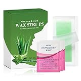 Wachsstreifen Haarentfernung - Wax Strips für Gesicht Körper Beine...