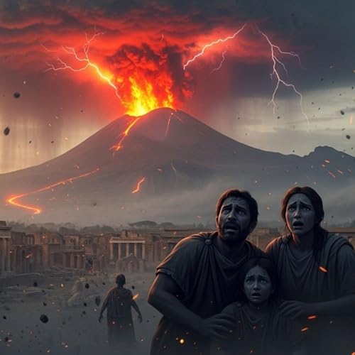 『La Sombra del Vesubio: El 24 de Agosto que Sepultó la Vida en Pompeya』のカバーアート