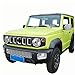 JUNLELI Car Front Grill Insert Grille Cover Trim Decoration for Suzuki Jimny 2019 2020 2021 2022 2023 JB74 JB64 JB43 Exterior Accessories Silver 6PCS