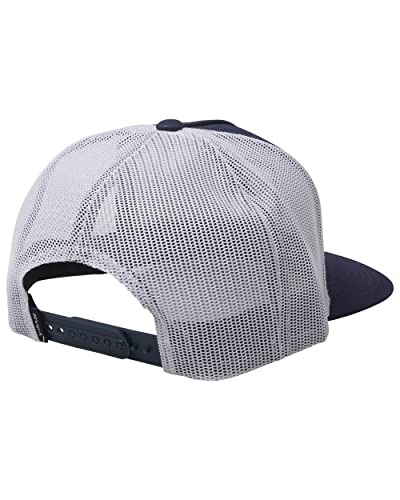 Rvca Mens Adjustable Snapback Trucker Hat Baseball Cap, Rvca Trucker/Printed Navy, One Size Us #TOP1